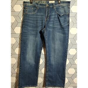 Mens TK Axel Slim Boot Jeans Size 40x30